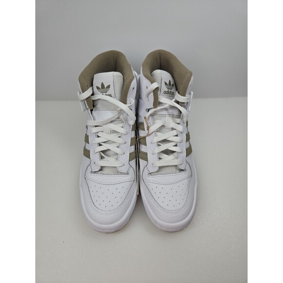 Adidas NEW Forum Mid White Orbit Olive Green Gum Shoes GZ3888 Men\'s 6.5 ***NOTE* main image 10